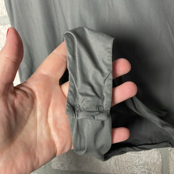 PUMIEY Scoop Neck Body Hugging Bodysuit Gray size Small - Picture 8 of 11